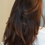 brown red hair with copper highlights